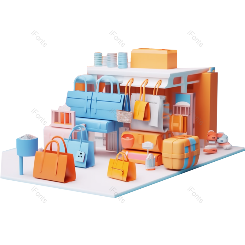 装饰图片,商品元素,卡通PNG,插画免抠素材